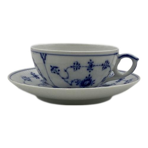 ROYAL COPENHAGEN (ロイヤル・コペンハーゲン) ティーカップ&ソーサー ブルーフルーテッド・プレイン