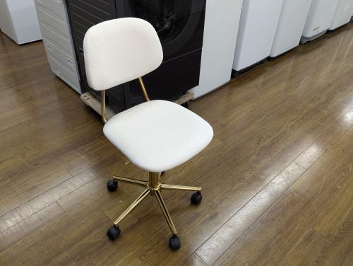 Franc franc (フランフラン) ポワル デスクチェアホワイト