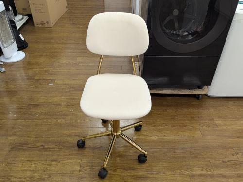 Franc franc (フランフラン) ポワル デスクチェアホワイト