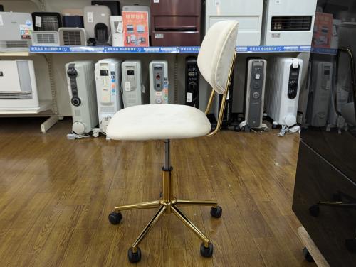 Franc franc (フランフラン) ポワル デスクチェアホワイト