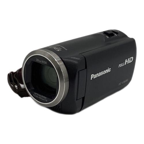 Panasonic (パナソニック) デジタルハイビジョンビデオカメラ HC-V360M ブラック 充電器付属