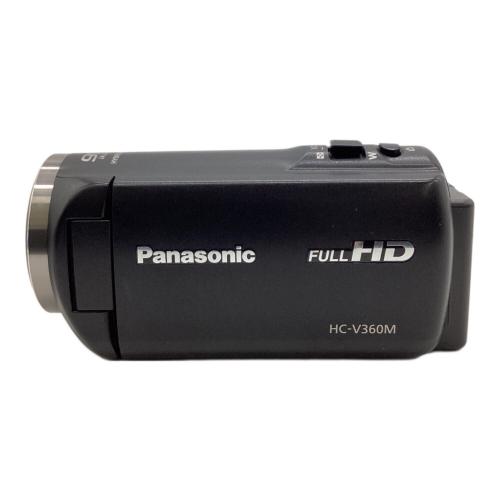 Panasonic (パナソニック) デジタルハイビジョンビデオカメラ HC-V360M ブラック 充電器付属