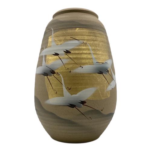 九谷焼 (クタニヤキ) 花瓶 光陽