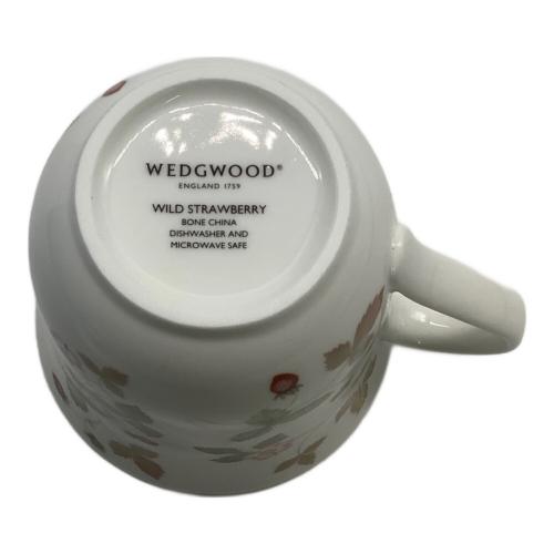 Wedgwood (ウェッジウッド) マグカップ 蓋付き ワイルドストロベリー