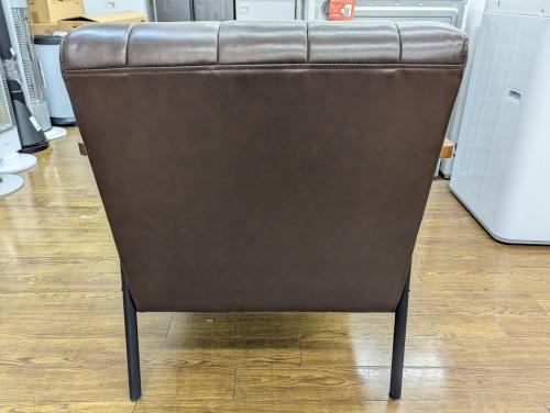 ニトリ 1人掛けソファー (Nシールド ステイン2KD DBR)