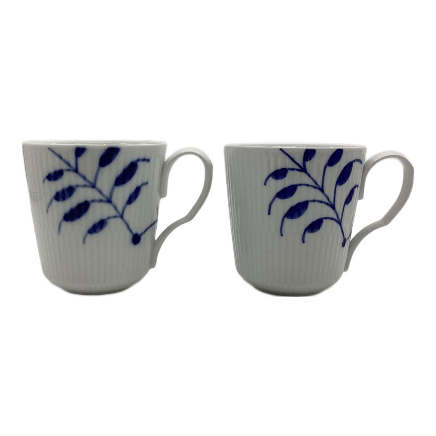 【TS】ロイヤルコペンハーゲン23.5㎝　2枚 ROYAL COPENHAGEN (ロイヤル・コペンハーゲン) マグカップ ブルー