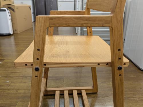 美品▪️ACTUS アクタス F-CHAIR オーク キャスター付 学習椅子 ACTUS(アクタス)のFOPPISH(フォピッシュ)シリーズのオーク材 Fチェア