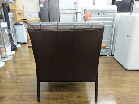 ニトリ 1人掛けソファー (Nシールド ステイン2KD DBR)｜トレファクONLINE