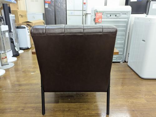 ニトリ 1人掛けソファー (Nシールド ステイン2KD DBR)