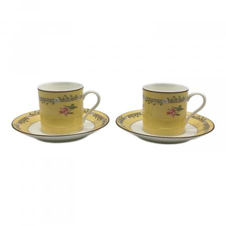 Tiffany & Co. 専用 TIFFANY & Co. (ティファニー) デミタスカップ&ソーサー 2Pセット Pink