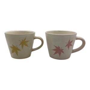 対厳堂（タイゲンドウ）ペアマグカップ もみじ紋