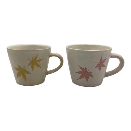 対厳堂（タイゲンドウ）ペアマグカップ もみじ紋