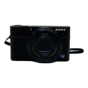 SONY (ソニー) デジタルカメラ DSC-RX100 画面キズ多数 モードダイヤルに若干の動作不良 ケーブルカバー緩み ブラックブラック