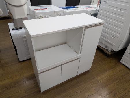 ニトリ レンジ台 フォルムN RE9090 WH｜トレファクONLINE