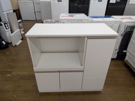 ニトリ レンジ台 フォルムN RE9090 WH｜トレファクONLINE