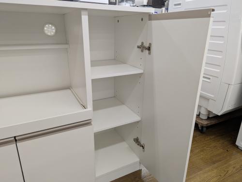 ニトリ レンジ台 フォルムN RE9090 WH