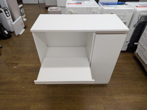 ニトリ レンジ台 フォルムN RE9090 WH