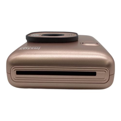 FUJIFILM (フジフィルム) instax mini LiPlay ブラッシュゴールド ハイブリッド インスタント カメラ