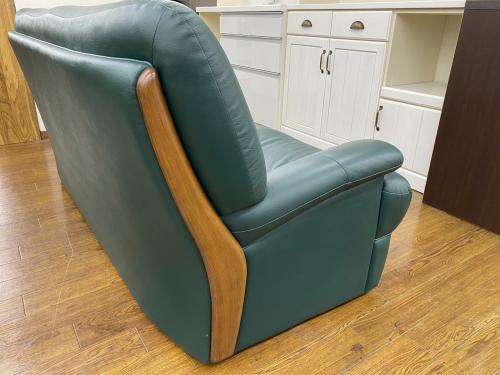 Chitano (チターノ) 2.5人掛けソファ Z12223QPG グリーン