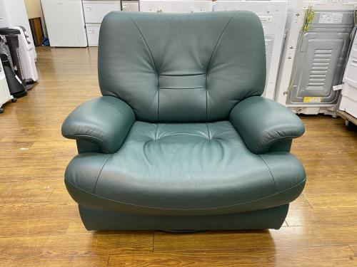 Chitano (チターノ) 1人掛けソファー Z12227QPG グリーン｜トレファク