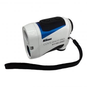 Nikon (ニコン) ゴルフ距離測定器 ホワイト×ネイビー COOLSHOT PRO STABILIZED
