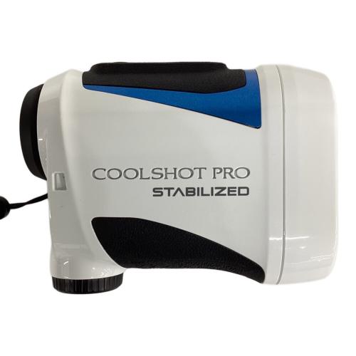 Nikon (ニコン) ゴルフ距離測定器 ホワイト×ネイビー COOLSHOT PRO STABILIZED