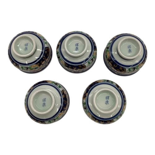 有田焼 (アリタヤキ) 祥楽窯 急須・蓋付湯呑5客セット 金彩花柄