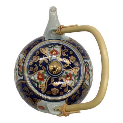 有田焼 (アリタヤキ) 祥楽窯 急須・蓋付湯呑5客セット 金彩花柄