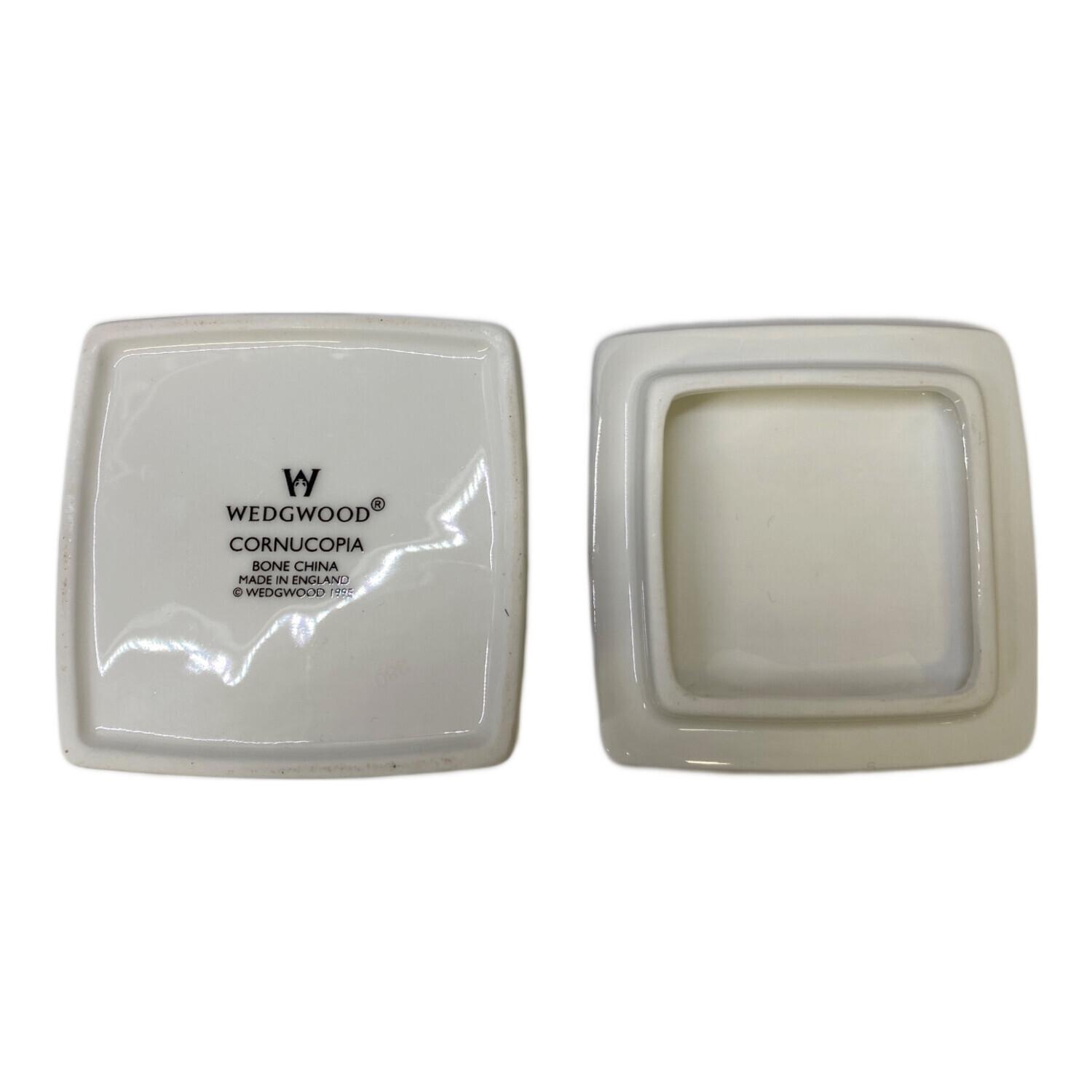 ウェッジウッド（） コーヌコピア ラウンドボックス Wedgwood (ウェッジウッド) 小物入れ CORNUCOPIA（コーヌコピア