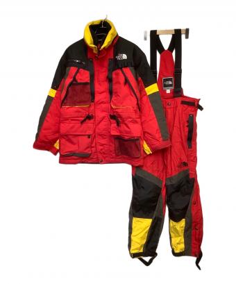 THE NORTH FACE (ザ ノース フェイス) スキーウェア セットアップ レッド サイズ:L