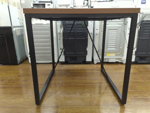 ニトリ ダイニング3点セット DTステイン70MBR/DCステインSD MBR