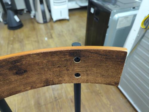 ニトリ ダイニング3点セット DTステイン70MBR/DCステインSD MBR