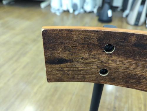 ニトリ ダイニング3点セット DTステイン70MBR/DCステインSD MBR