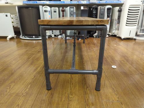 ヴィンテージ風ベンチ ワイヤータイプ ナチュラル