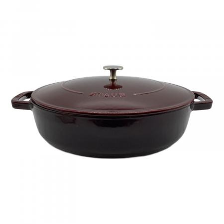Staub (ストウブ) ブレイザー ソテーパン 28cm グレナディンレッド