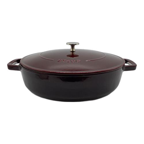 Staub (ストウブ) ブレイザー ソテーパン 28cm グレナディンレッド
