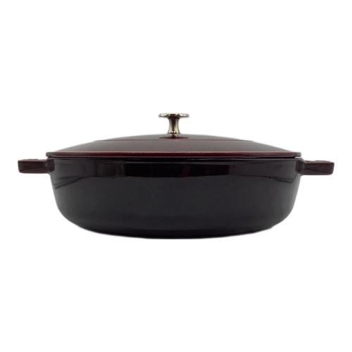 Staub (ストウブ) ブレイザー ソテーパン 28cm グレナディンレッド グレナディンレッド