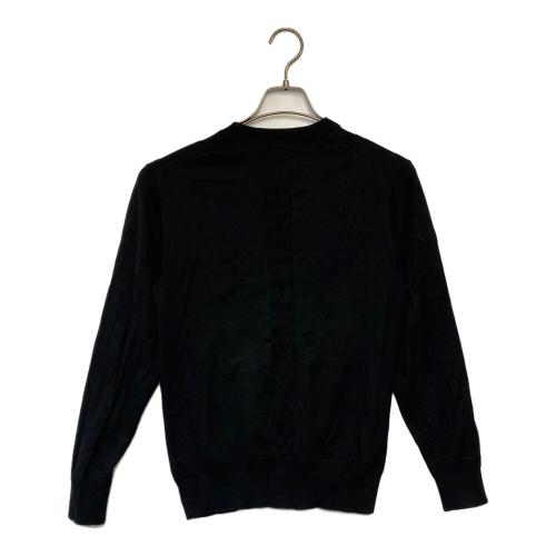 BRIEFING (ブリーフィング) ゴルフウェア(トップス) シルク混ロゴニットセーターBRG211M11 メンズ SIZE S ブラック
