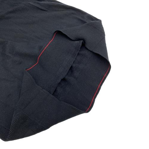 BRIEFING (ブリーフィング) ゴルフウェア(トップス) シルク混ロゴニットセーターBRG211M11 メンズ SIZE S ブラック