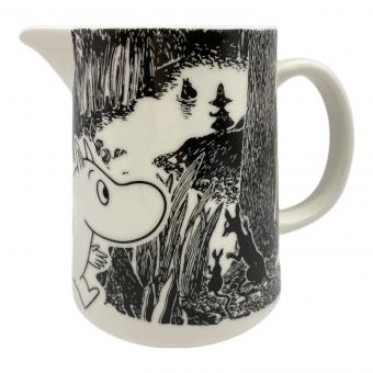 ARABIA (アラビア) ピッチャー ホワイト ブラック 1.0L ムーミンアドベンチャー