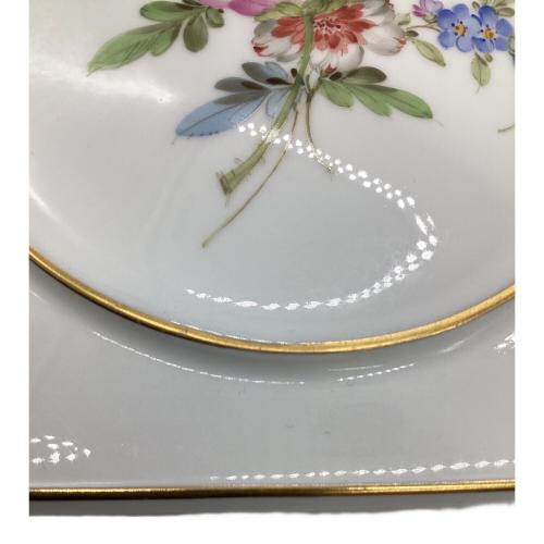 Meissen (マイセン) プラーク（陶板）フラワーブーケ