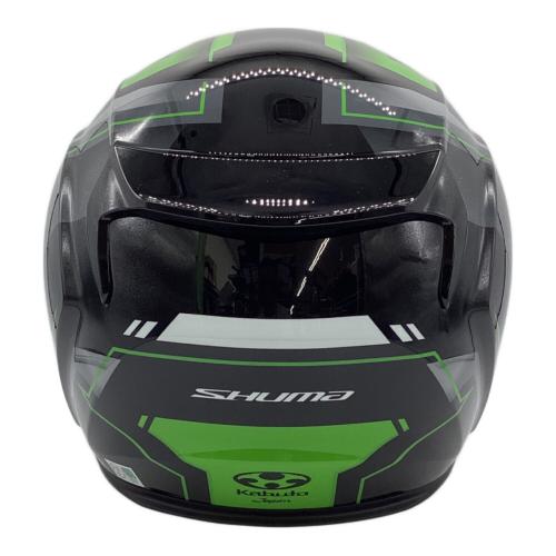 OGK KABUTO（オージーケーカブト) バイク用ヘルメット SHUMA TREAD XL BLACK GREEN