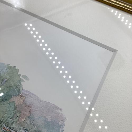 マサチューセッツ州モントレーの村 レオナルドウェーバー作 アートフレーム