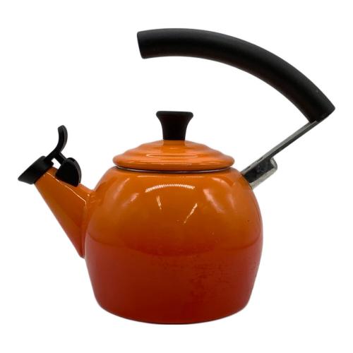 LE CREUSET (ルクルーゼ) ホーローケトル 1.1L オレンジ