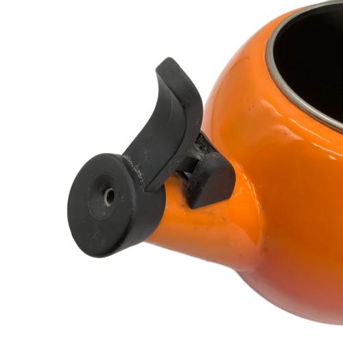 LE CREUSET (ルクルーゼ) ホーローケトル 1.1L オレンジ