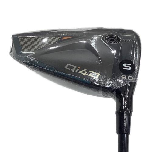 TaylorMade (テーラーメイド) Qi4D 9°ドライバー メーカー保証付き/シャフト：REAX HR 50 フレックス【S】