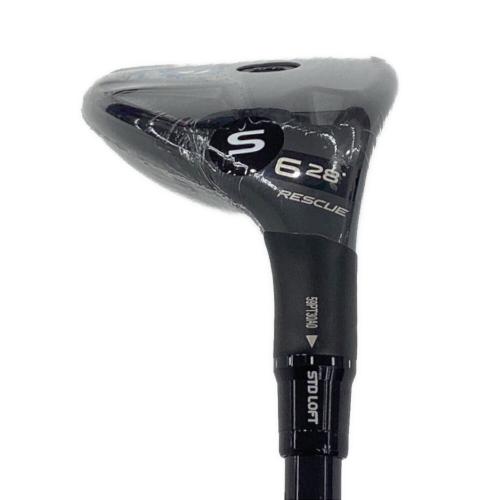 TaylorMade (テーラーメイド) Qi4D #6 28°ユーティリティ メーカー保証付き/シャフト：REAX 75　フレックス【S】