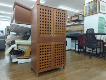 矢木工作所 キャビネット 245 ブラウン