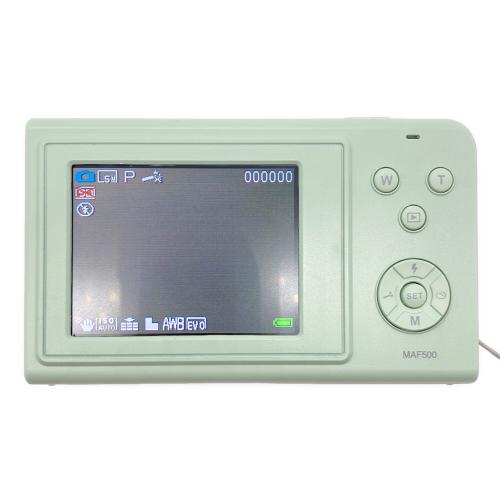 ナガオカ movio コンパクトデジタルカメラ MAF500 ミントグリーン