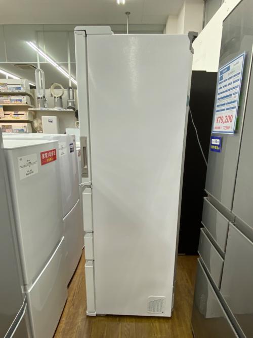 SHARP (シャープ) 5ドア冷蔵庫 SJ-MW46M-W 2024年製 どっちもドア 457L